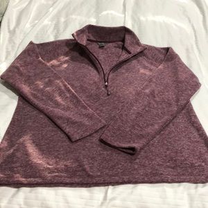 NWOT Eddie Bauer fleece 1/2 zip pullover